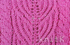 ribbed-shell-knitted-stitch-chart