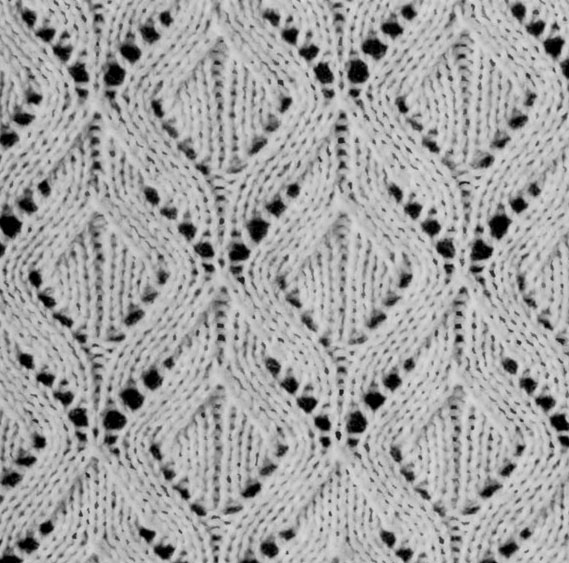 white-diamonds-lace-knitting-stitch