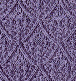 lace-diamond-stitch-for-knitting
