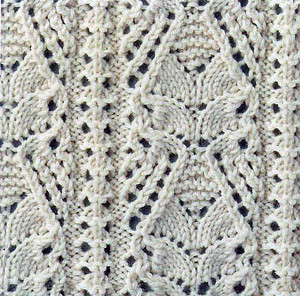 Pretty Japanese Lace Knit Stitch