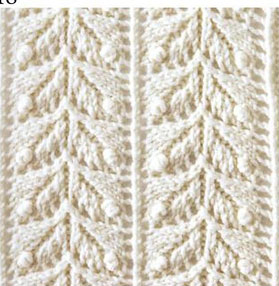 japanese-lace-leaves-knit-stitch