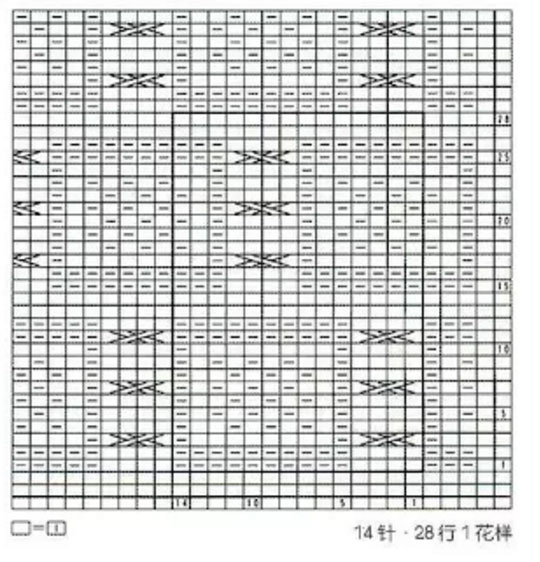 cables-and-moss-checks-knit-stitch-chart