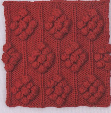 bobble-clusters-knitting-stitch