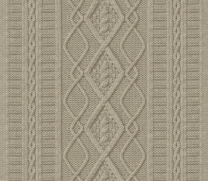 Diamond Cables Panel Knitting Stitch Knitting Kingdom