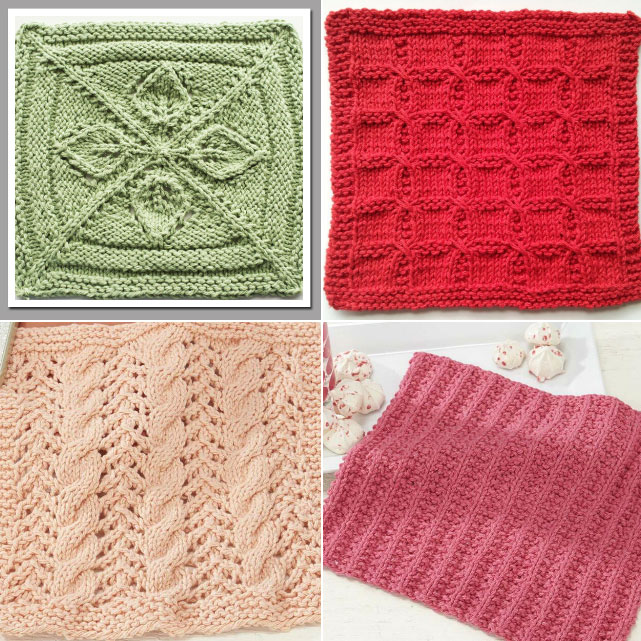 free dishcloth knitting patterns