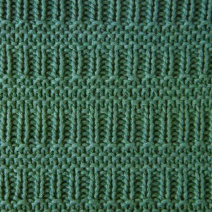 Rib and Garter Knitting Stitch