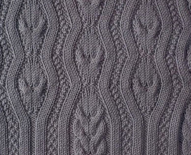 Wavy Cables Knitting Stitch