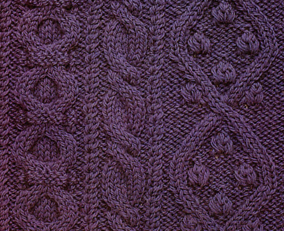 Three Cable Panel Knitting Stitch