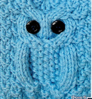 Cable Owl Knitting Stitch