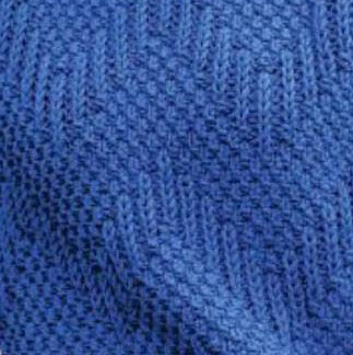 Ribbed Knit and Purl Chevron Stitch