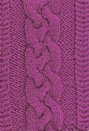 Cable Knitting Stitch Pattern