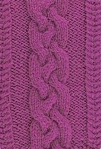 Cable Knitting Stitch Pattern