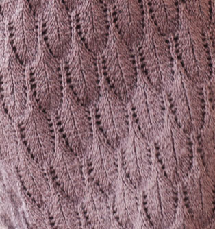 Feather Lace Knit Stitch Free