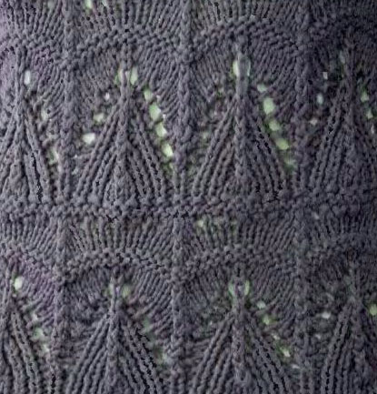 Free Lace Knitting Stitch