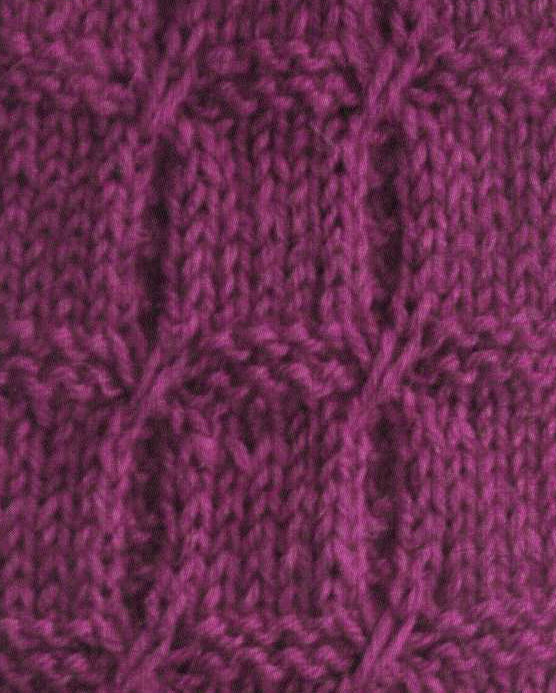 Garter Blocks Knitting Stitch