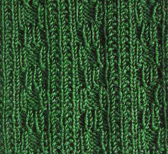 Knit Purl Vertical Stitch