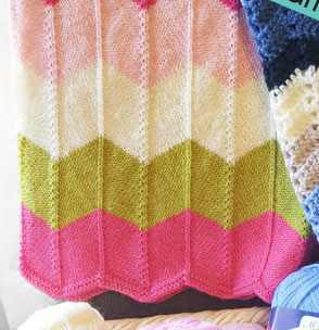Chevron Stitch Knitting Pattern