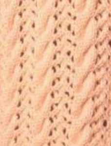 Cables and Lace Free Knitting Stitch