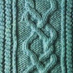 Aran Cable Knitting Stitch 1