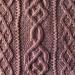 Aran Cable Knitting Stitch 2