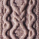 Aran Cable Knitting Stitch 4