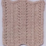 Herringbone Ripple Knitting Stitch