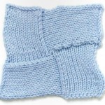 Four Star Entrelac Knitting Stitch