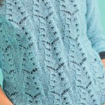Lace Pillar Knitting Stitch