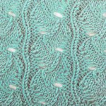 Wavy Lace Stripes Knitting Stitch