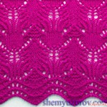 Pretty Lace Knitting Stitch Chart