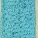 Diamond Motif Free Knitting Stitch