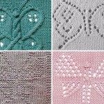 4 Butterfly Panels to Knit
