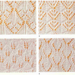 Lace and Leaves - 4 Free Knitting Stitches