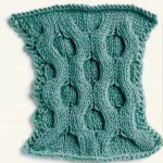 Honeycomb Cable Stitch Free Knitting