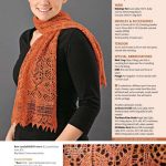 Concentric Circles Scarf Knitting Pattern