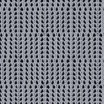 Ornate mesh free knitting stitch
