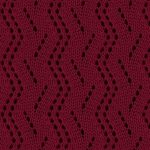 Vertical Zig Zag Lace Knitting Stitch Pattern