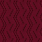 Vertical Zig Zag Lace Knitting Stitch Pattern