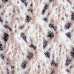 Little Diamonds Lace Knit Stitch