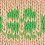 Trebble colorwork knitting