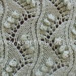 Chevron Lace with Bobbles