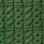 Candy Panel Cable Knitting Stitch