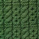 Candy Panel Cable Knitting Stitch