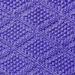 Moss Stitch Diamond Knitting Stitch