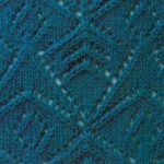 Interesting Triangle Lace Knitting Stitch