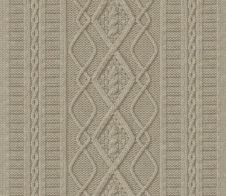 Diamond Cables Panel Knitting Stitch Knitting Kingdom