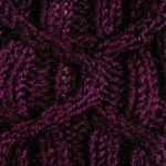 Cable in a Rib Free Knitting Stitch