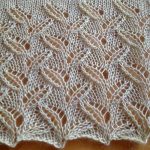 Little Leaves Free Lace Knitting Stitch