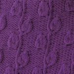Leafy Path Knitting Stitch