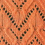 Cable and Lace Knitting Stitch